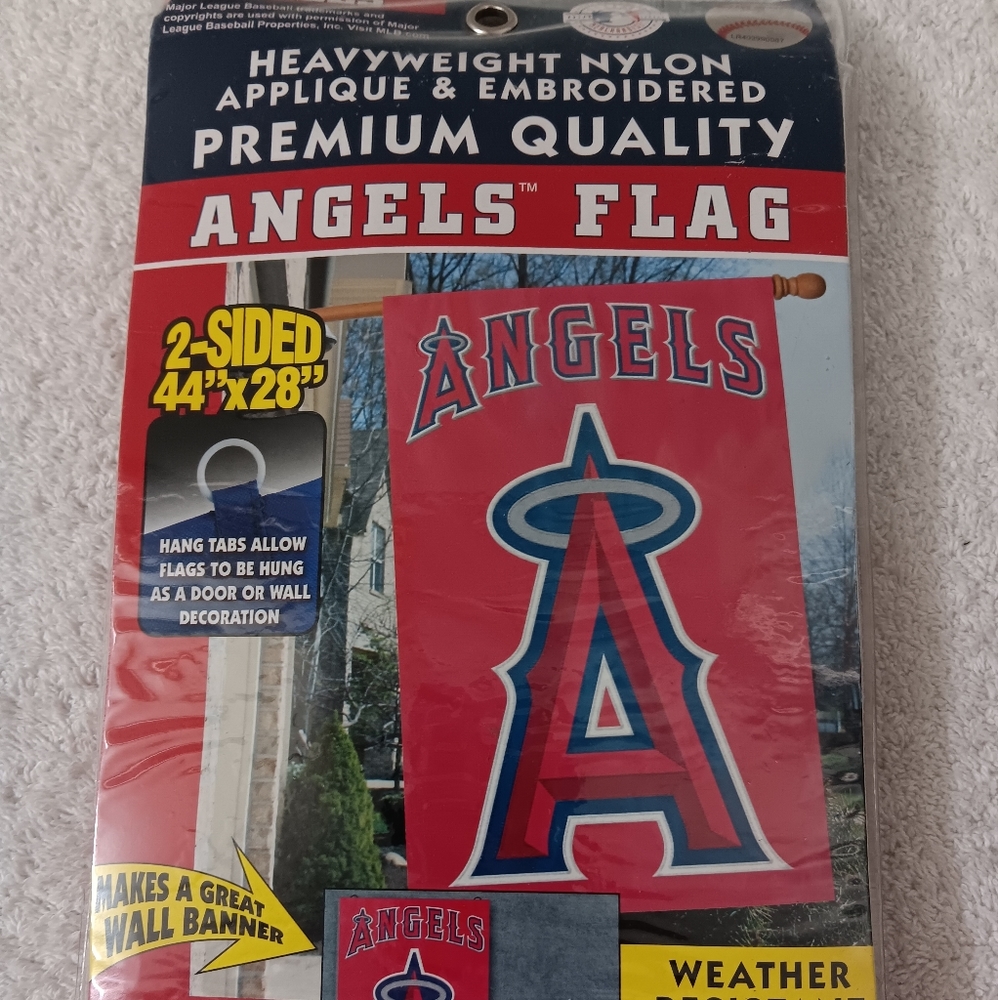 Angels "2" Sided Flag